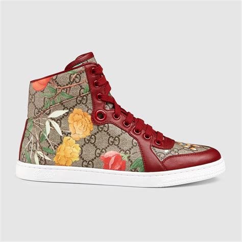 gucci wool sneakers|gucci high top sneakers women's.